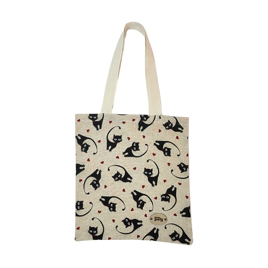 Tote Bag Estampado Gatitos