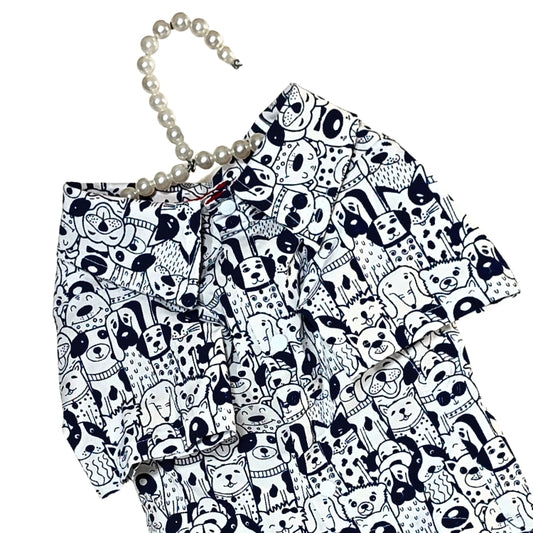 Camisa Estampado Perritos